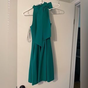 Vince Camuto emerald green cocktail dress